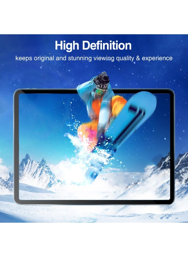 إغرين99 2PCS لـ iPad 2025 (11th) A16 11 inch بوصة  بوصة حامي الشاشة ، غطاء واقي مناسب صديق زجاج مقلص فيلم شفاف عالي الوضوح ، حماية فيلم زجاج مقلص شفاف عالي الوضوح ، واضح - Image 5